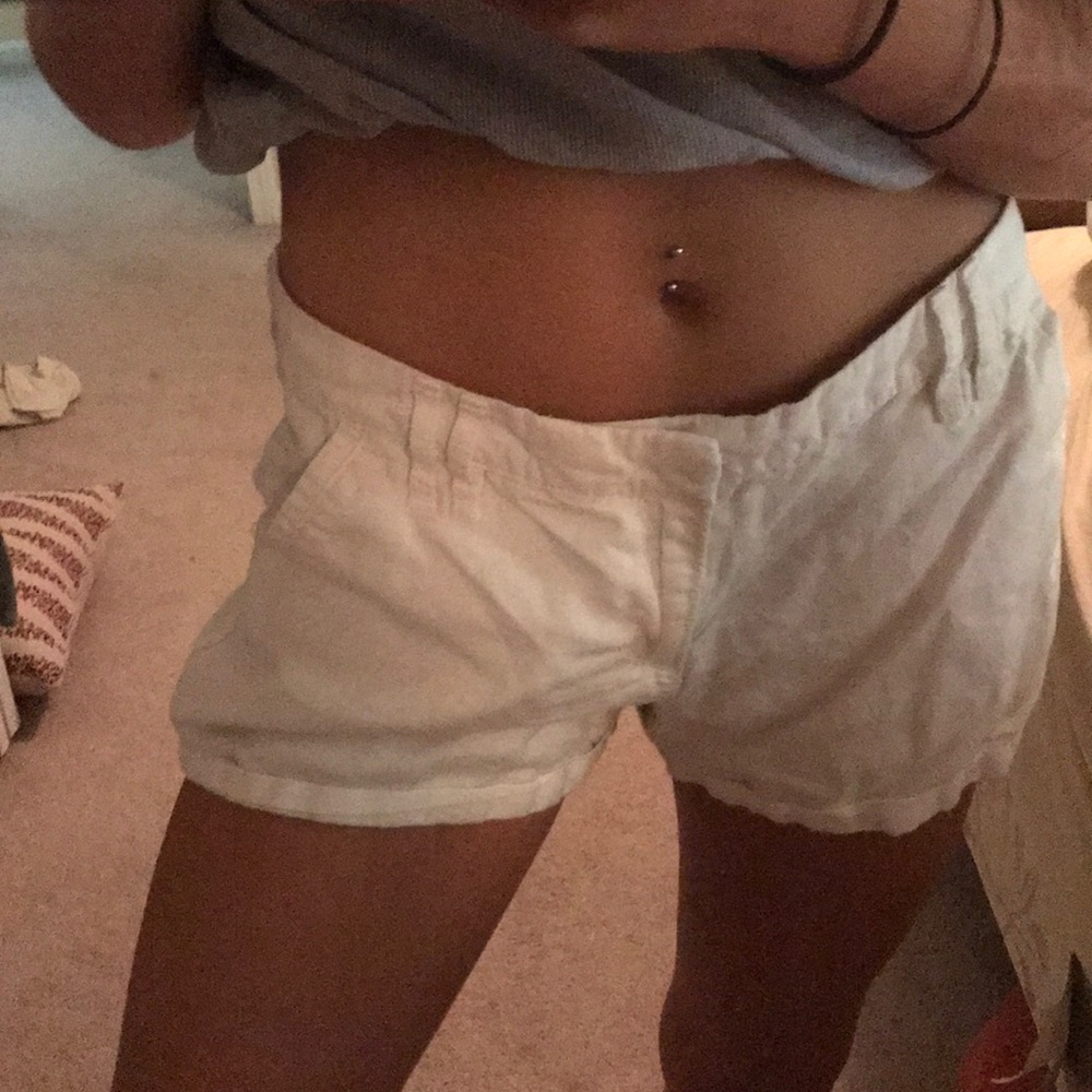 LINEN BEACH SHORTS